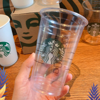 星巴克热饮杯带盖355ml透明款(1000只)