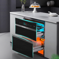 康宝消毒柜嵌入式 家用 消毒碗柜 大容量碗碟筷子杯子厨房碗柜 高温二星级消毒柜 XDZ120-KB600