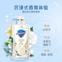 舒肤佳 排浊柔护山茶花香泡沫沐浴露 含山茶花精粹 清洁毛孔 泡泡沐浴露500ml