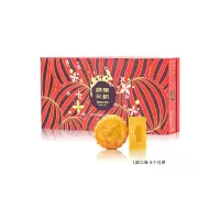 锦华月饼 锦华经典流心奶黄月饼 400克