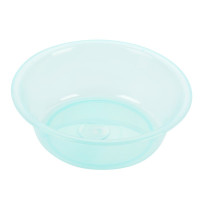 茶花脸盆塑料洗菜盆家用小号洗脸洗手盆0302 24CM蓝色