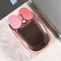 洛斐(LOFREE)EP115 薯片蓝牙鼠标 玫瑰金