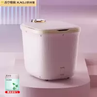 凯诗捷(KASJ)泡脚桶足浴盆全自动气囊按摩洗脚盆电动加热泡脚盆洗脚桶送父母生日礼物K3[流光粉]气囊包裹+分区按摩