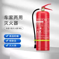 绿消 干粉灭火器 商用仓库厂房干粉消防器材 MFZ/ABC5 5KG 1个