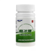 利尔康泡腾片Ⅱ型100片消毒片家用物体表面速溶泡腾84消毒片 10瓶装