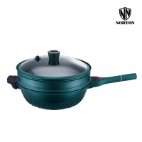 NORTON公爵温显不粘蒸炒锅1JGJ032 32CM