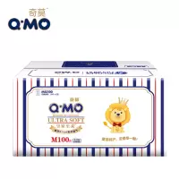 奇莫 Q·MO 皇家至柔婴儿纸尿裤M100片/箱