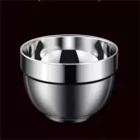 帮大夫 不锈钢碗 5英寸 USU304双层防烫