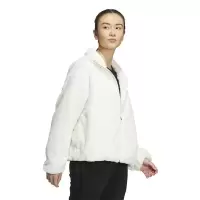 阿迪达斯(adidas) 运动 秋女装保暖人造毛皮休闲运动夹克外套