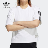 阿迪达斯(adidas)/三叶草2021夏季女子运动休闲短袖T恤