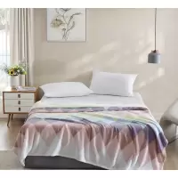 七彩时光法兰绒毯