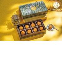 锦华月饼 锦华黄金奶黄月饼400克