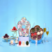 美诚月饼 玉兔·流心冰沙四喜月饼560克