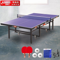 红双喜DHS 乒乓球桌室内乒乓球台专业比赛训练用乒乓球案子