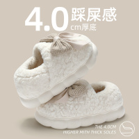 软糯棉拖鞋女秋冬季外穿2023新款包跟室内家居加绒保暖月子鞋2519