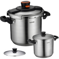 苏泊尔(SUPOR)压力锅高压锅7.6L电磁炉明火通用D22E