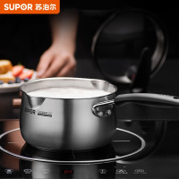 苏泊尔SUPOR小红圈304不锈钢奶锅可立盖电磁炉 ST18JA1