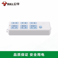公牛 插座 GN-402 新国标插座 插线板 6位总控(无线)