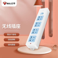 公牛 自接线插座 无线4位带开关GN-414K