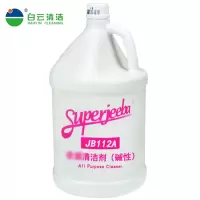 白云洁霸 SUPERJEEBA JB112 中性清洁剂 多功能去污清洗剂 厨房酒店除垢剂 3.78L*4桶/箱