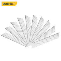 得力(deli) 自锁美工刀地毯刀15刀头 18MM刀片100x18x0.5m DL-DP
