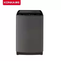 康佳(KONKA) 10公斤大容量全自动波轮洗衣机 XQB100-618 黑色