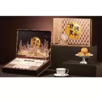 华美月饼 感恩月福 贵佳礼月饼礼盒740g