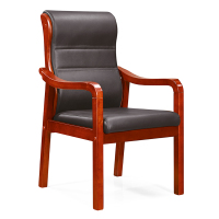 京中柜会议室会议椅实木扶手老板办公椅棋牌椅麻将椅舒适简约电脑椅家用