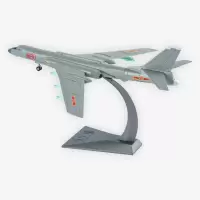 英雄风1:72轰6k轰炸机H-6K轰炸机 轰六K飞机合金仿真退伍纪念礼物摆件