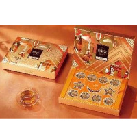 华美月饼 中秋祝福月饼礼盒800g