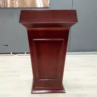 金扎特 演讲台发言台简约现代迎宾台接待台导购台咨客台主持台司仪台讲桌770*500*1160mm