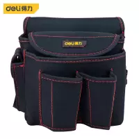 得力(deli)工具腰多功能维修安装挂包 DLP4工具腰包