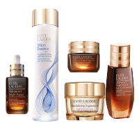 [送礼优选 礼盒装]雅诗兰黛原生液200ml+小棕瓶精华50ml+抗蓝光眼霜15ml+眼部精华15ml+智妍乳霜75ml