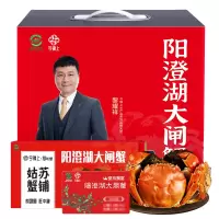 [礼券]今锦上 阳澄湖大闸蟹礼券3588型公5.5两母3.5两4对8只中秋螃蟹卡礼盒礼品卡