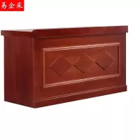 易企采 1.8米办公桌 油漆会议桌 领导演讲桌 培训桌 演讲台 会议发言桌 主持人发言台