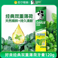 DARLIE好来(原黑人)双重薄荷牙膏家庭旅行装120g 清新口气 防蛀固齿