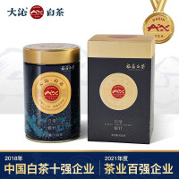 大沁白茶福鼎白茶小蓝罐2022年特级白毫银针100g礼盒磻溪明前茶叶