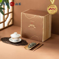 大沁白茶福鼎白茶2022年沁藏特级白牡丹500g木箱礼盒包装散茶