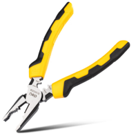 得力(deli) 老虎钳子多功能钢丝钳8.5英寸剥线钳铁丝钳子省力钳钳子工具 DL100208