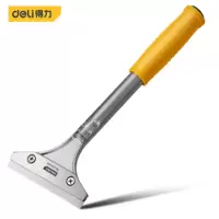 得力(deli) 铝合金刮污刀铲刀玻璃刮刀地板墙皮瓷砖清洁除胶铲刀铲子260mm DL359260 货期5-10天