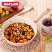 NEOFLAM 陶瓷平底锅不粘锅煎锅家用少油烟牛排煎蛋迷你煎锅 EC-RT-F28-B