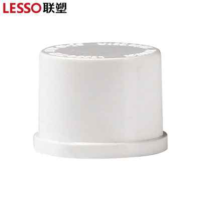 联塑(LESSO)管帽PVC-U排水配件白色 dn50 单位:个(10个起订)
