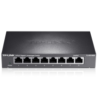 TP-LINK 企业优选 8口百兆交换机 监控网络网线分线器 家用宿舍分流器