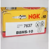 定制NGK火花塞B8HS-10适用于两冲快艇船外机救生艇救助艇BR8HS 产地:日本NGK厂家:B8HS-10