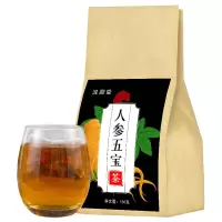 人参五宝茶人参枸杞茶十宝茶男人代用茶花草茶袋泡茶八宝茶