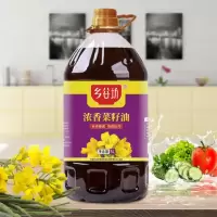 乡谷坊 浓香菜籽油5L非转基因物理压榨食用油