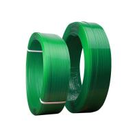 工霸 塑钢带打包带捆绑带包装带绿色编织带1608型 宽16mm*厚0.8mm 20kg 1卷