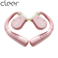 cleer ARC音弧云彩粉 开放式运动耳机 无线蓝牙耳机 挂耳式 商务 通勤耳机