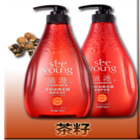 滋源-茶籽沁爽去屑馨香洗头水400ml