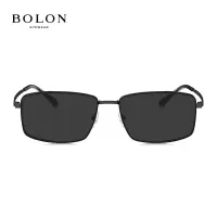 暴龙(BOLON)眼镜太阳镜方框男士驾驶墨镜偏光眼镜潮BL7160 C10-镜片灰色/镜框半光哑黑